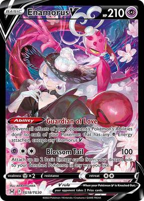Enamorus V #TG18/TG30 — stock