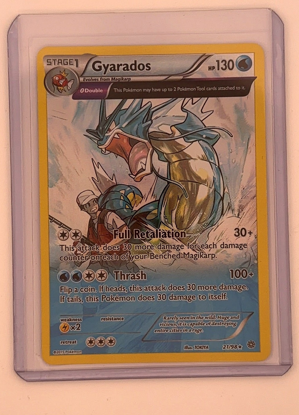 Gyarados (21) #21/98 — front