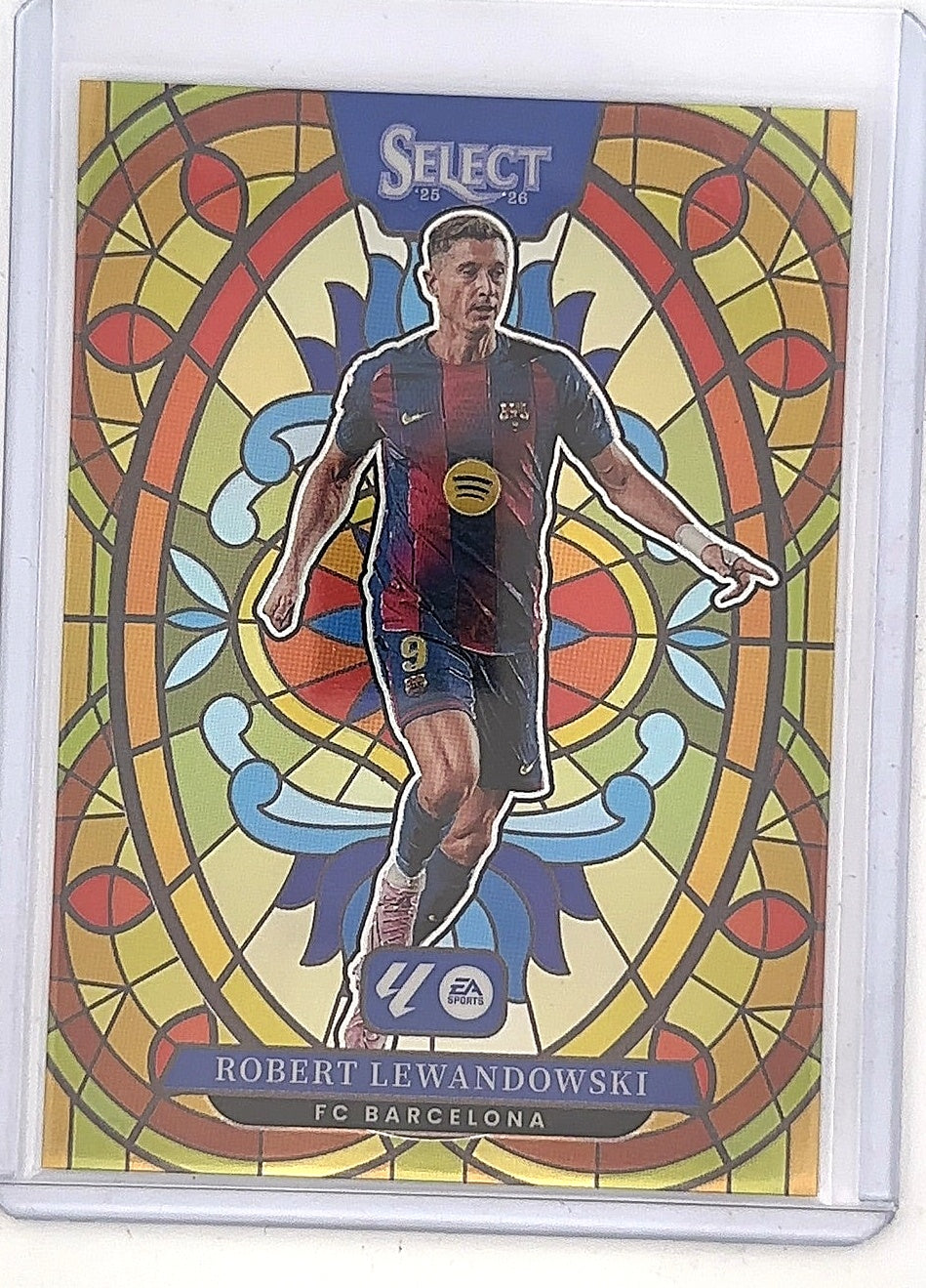 Robert Lewandowski Stained Glass 23 — front