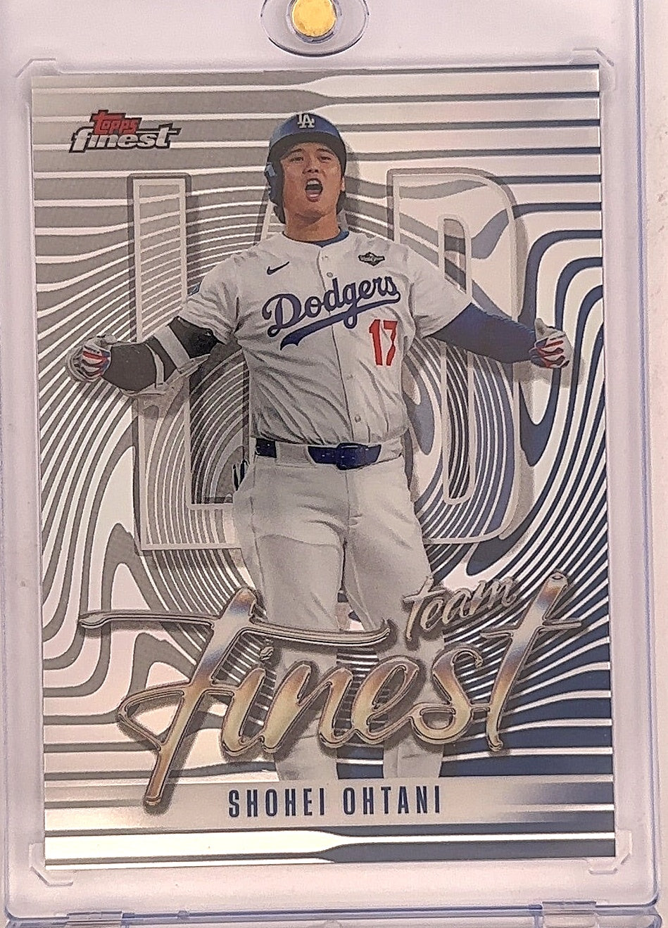 2026 Topps Finest Team Shohei Ohtani [Refractor] #TF-15 — front