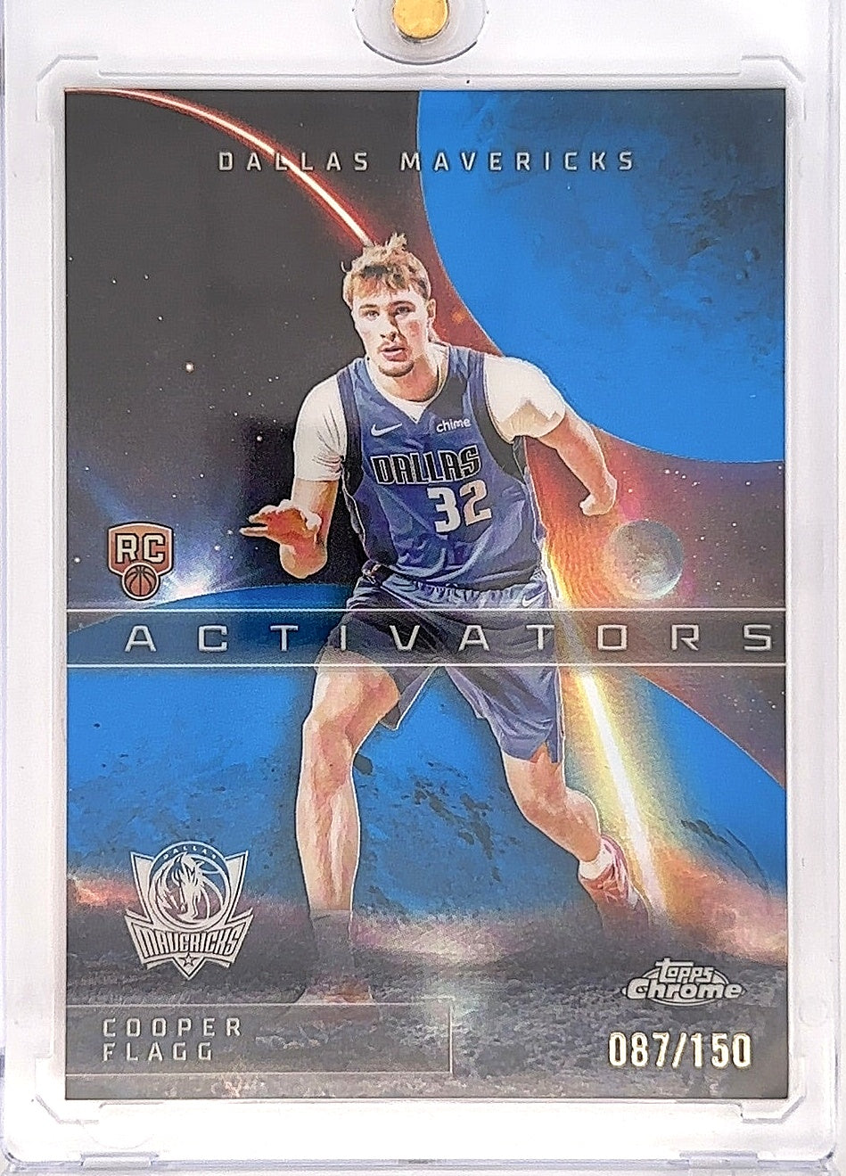 2025 Topps Chrome Activators Cooper Flagg [Refractor] #AC-11 — front