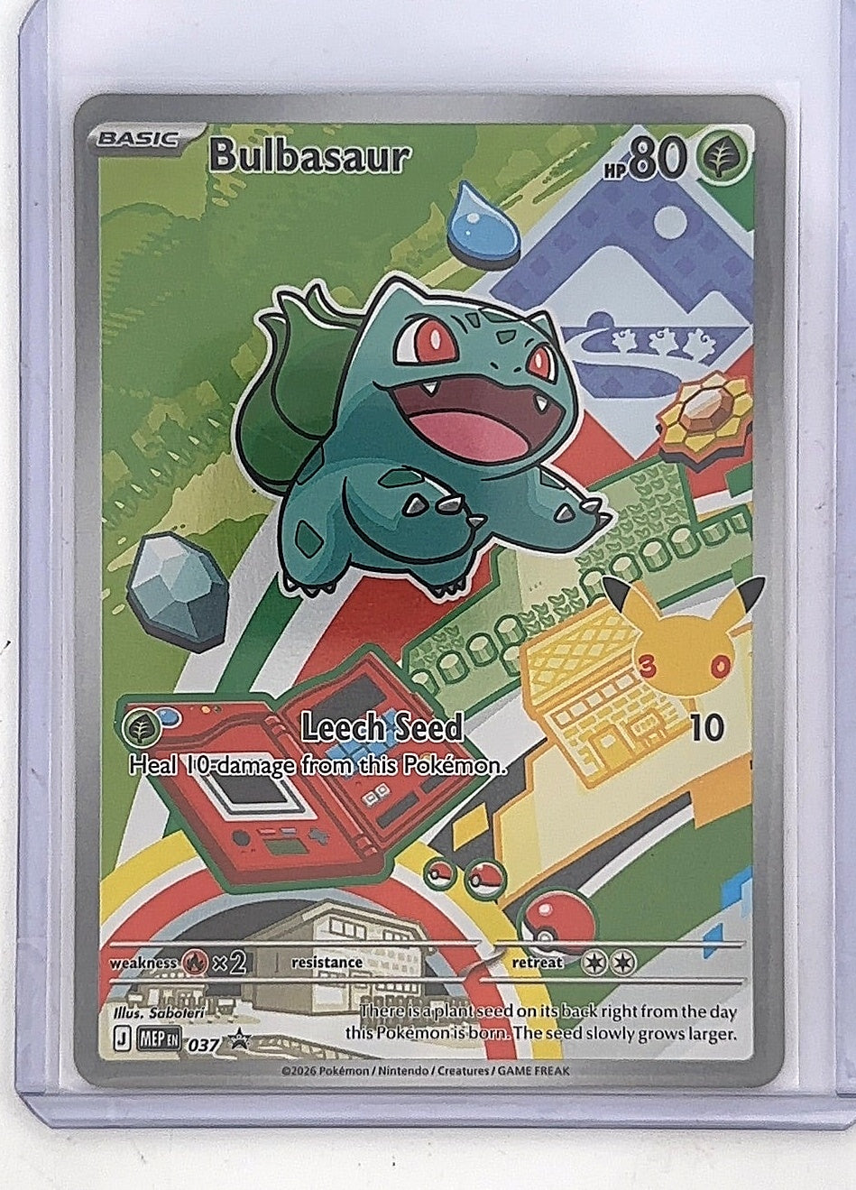 Bulbasaur - 037 #037 — front