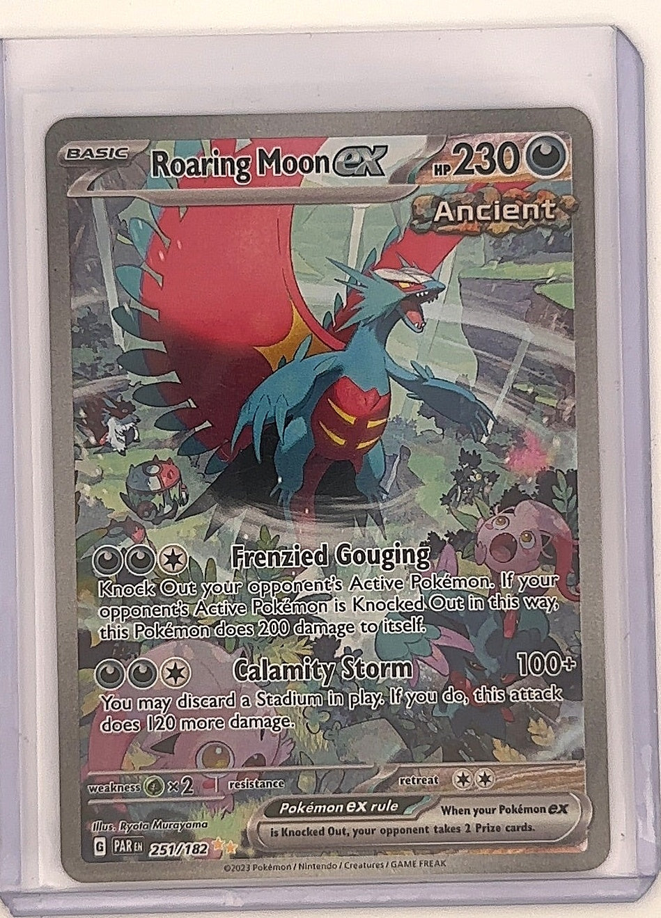 Roaring Moon ex - 251/182 #251/182 — front