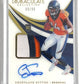2018 Panini Prizm Rookie Patch Autographs Courtland Sutton — front