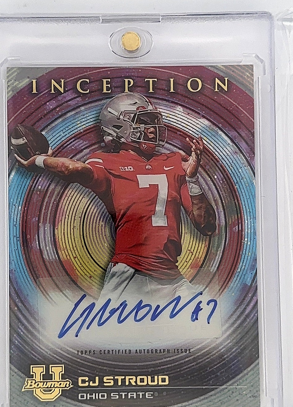 CJ Stroud Inception Bowman 2022 — front
