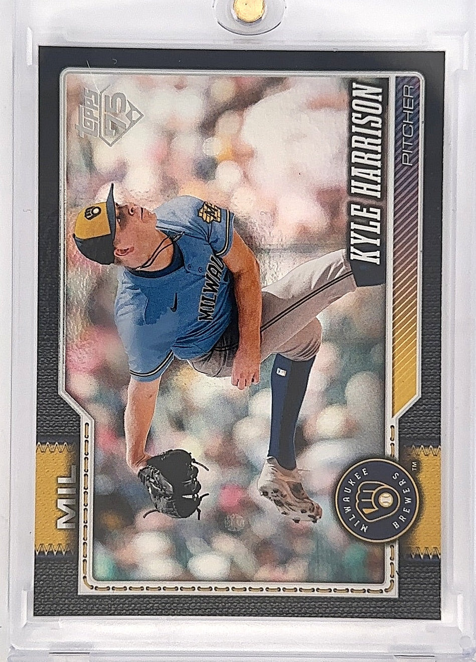 2026 Topps Series 2 Kyle Harrison [Holo Foil Black] #670 — front