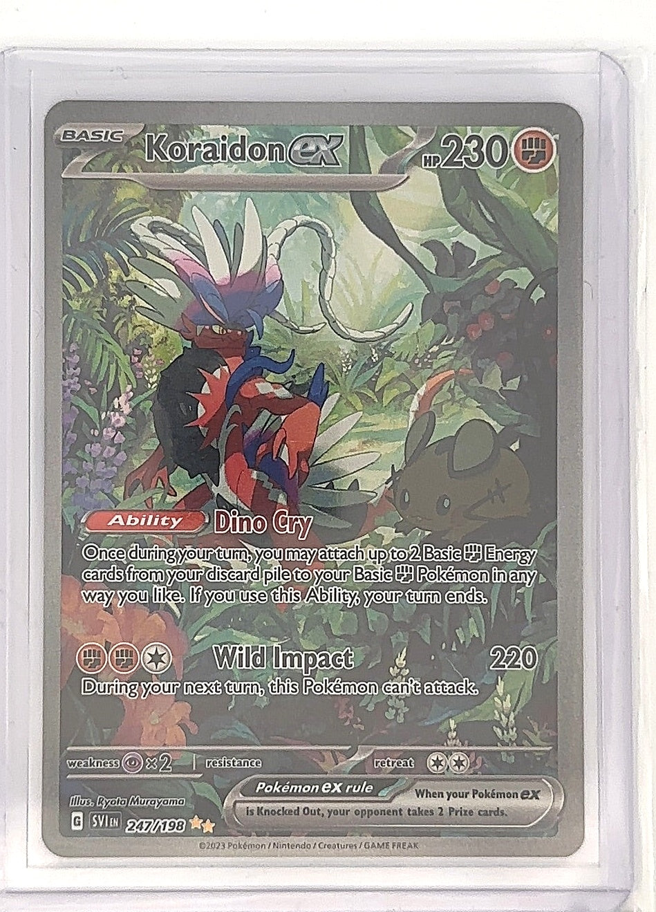 Koraidon ex - 247/198 #247/198 — front
