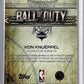 2025 Topps Chrome Ball Of Duty Kon Knueppel [Ray Wave Refractor] #BD-23 RC — back