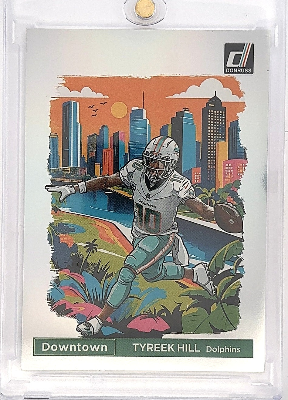 2024 Panini Donruss Downtown Tyreek Hill #3 — front