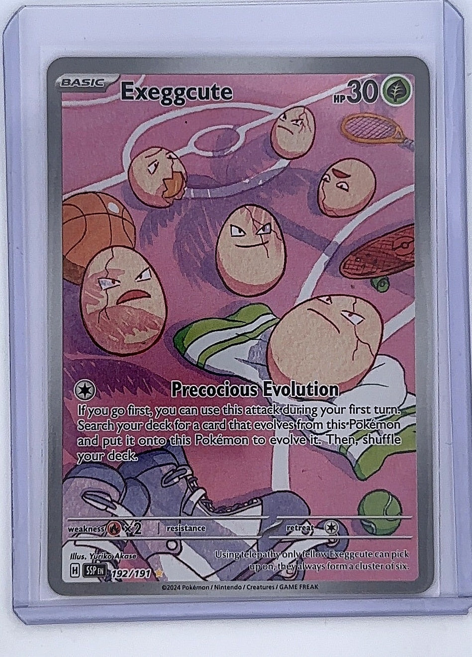 Exeggcute - 192/191 #192/191 — front