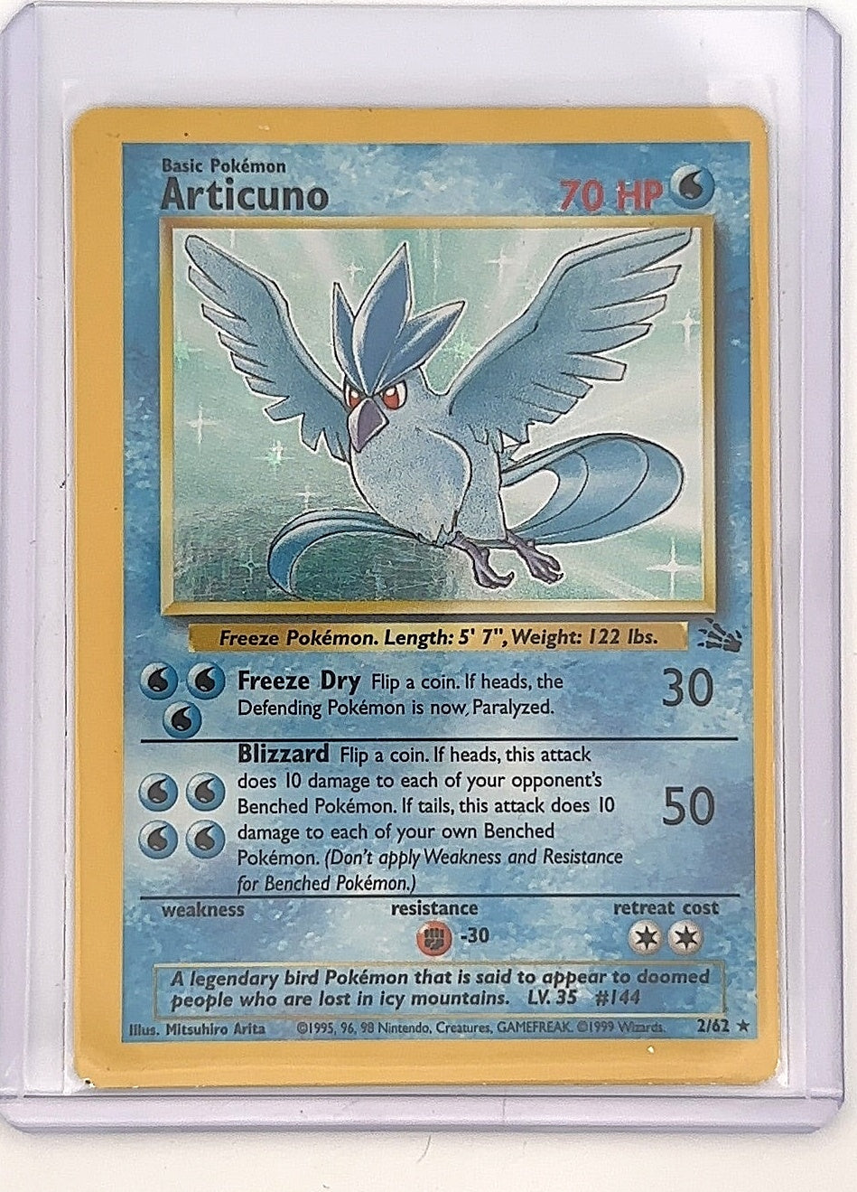 Articuno (2) #02/62 — front
