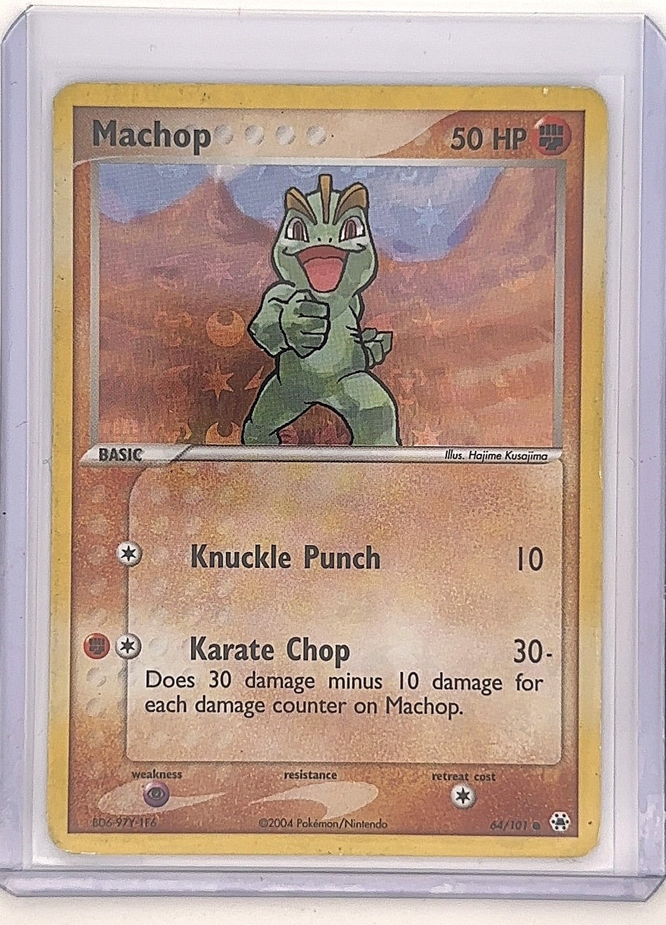 Machop #64/101 — front