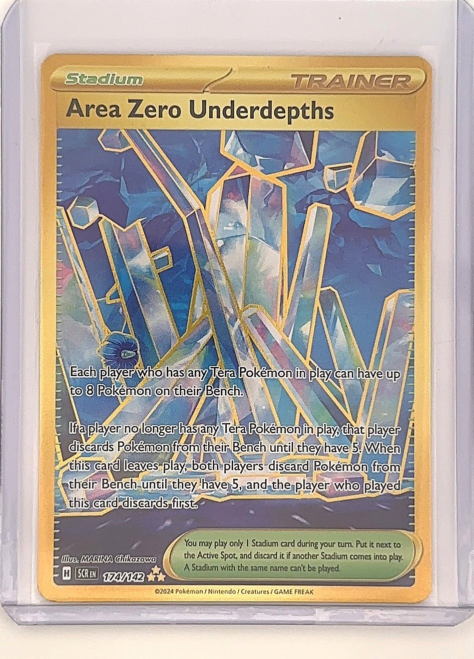 Area Zero Underdepths - 174/142 #174/142 — front
