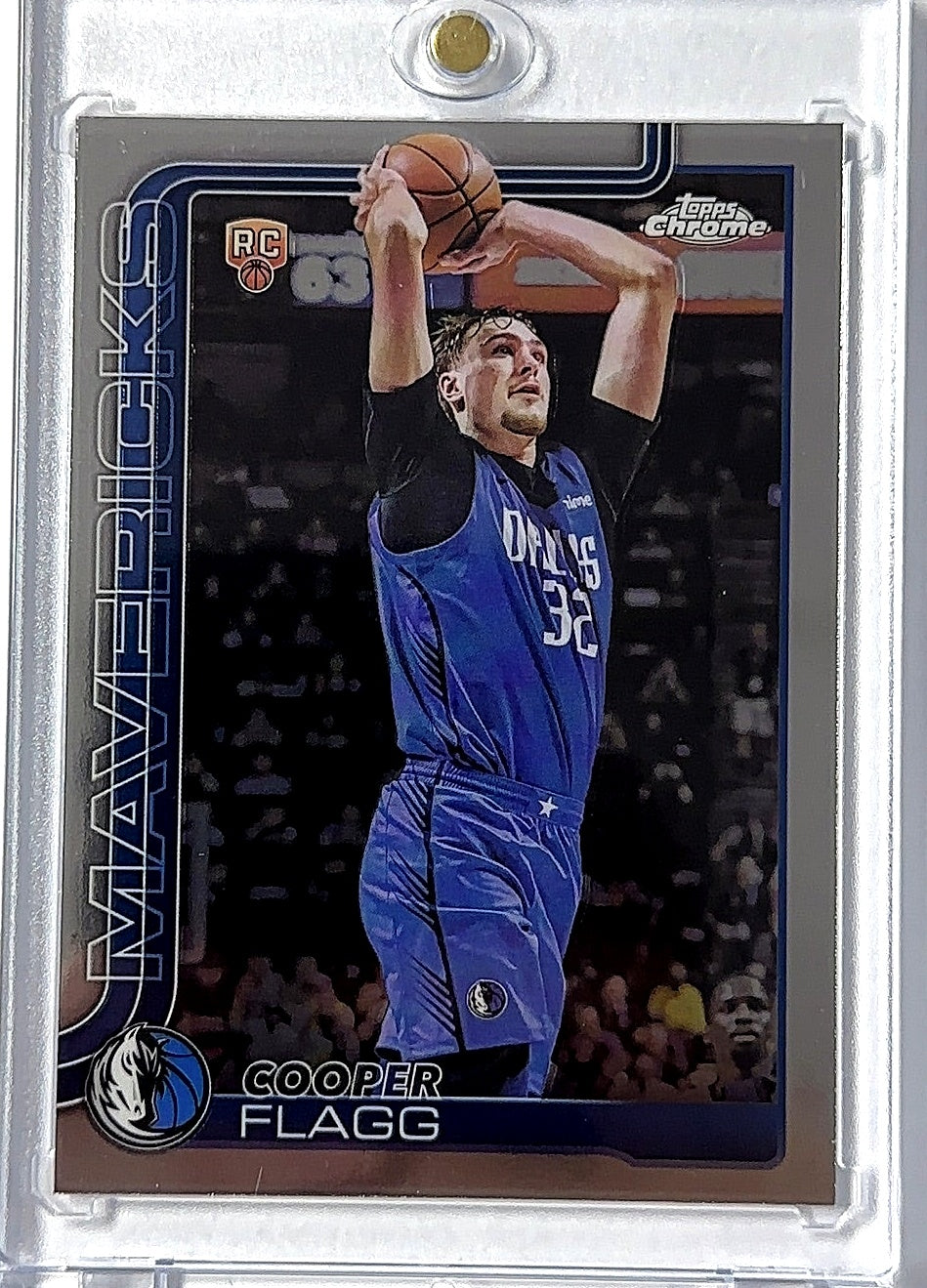 2025 Topps Chrome Cooper Flagg #251 RC — front