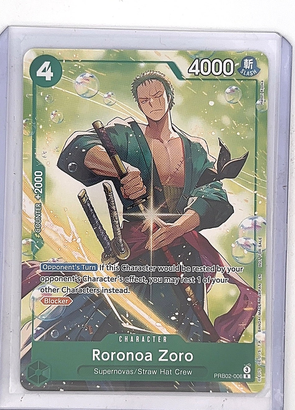 Zoro - One Piece — front