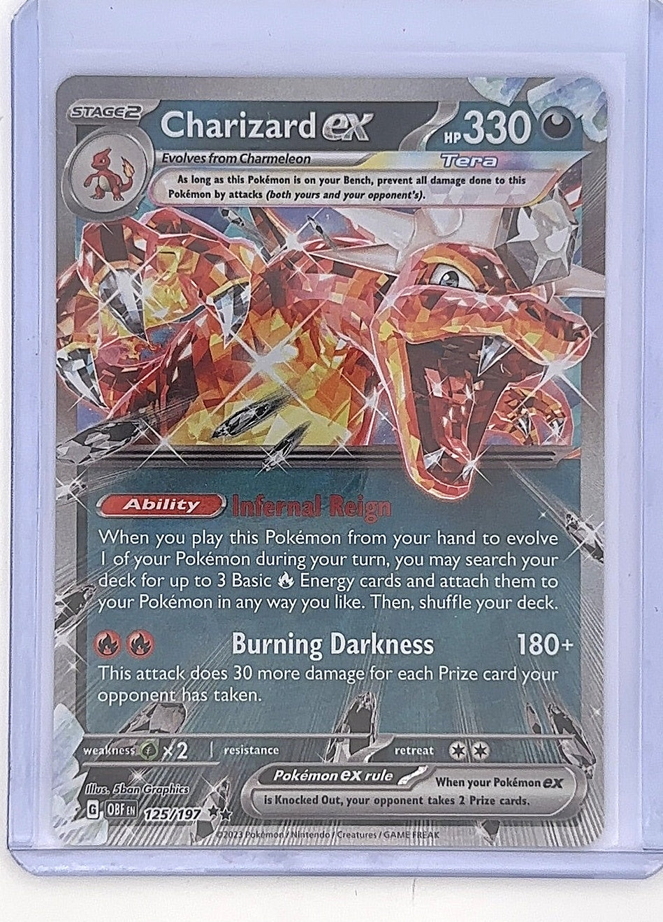 Charizard ex - 125/197 #125/197 — front