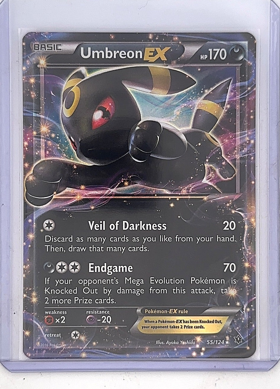 Umbreon EX #55/124 — front