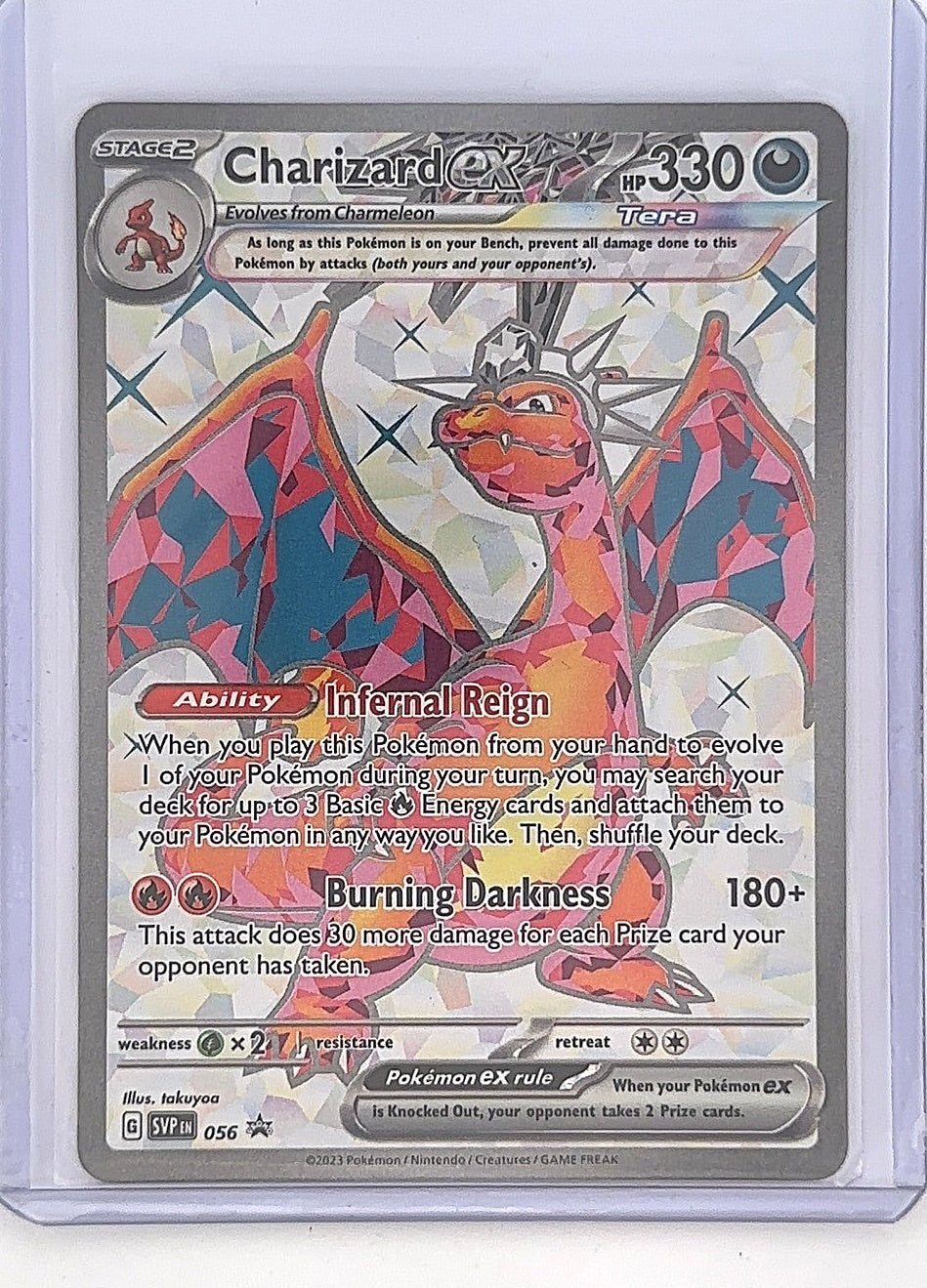 Charizard ex - 056 #056 — front