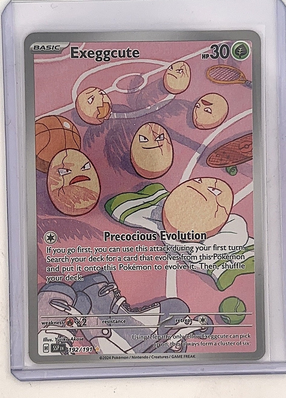 Exeggcute - 192/191 #192/191 — front