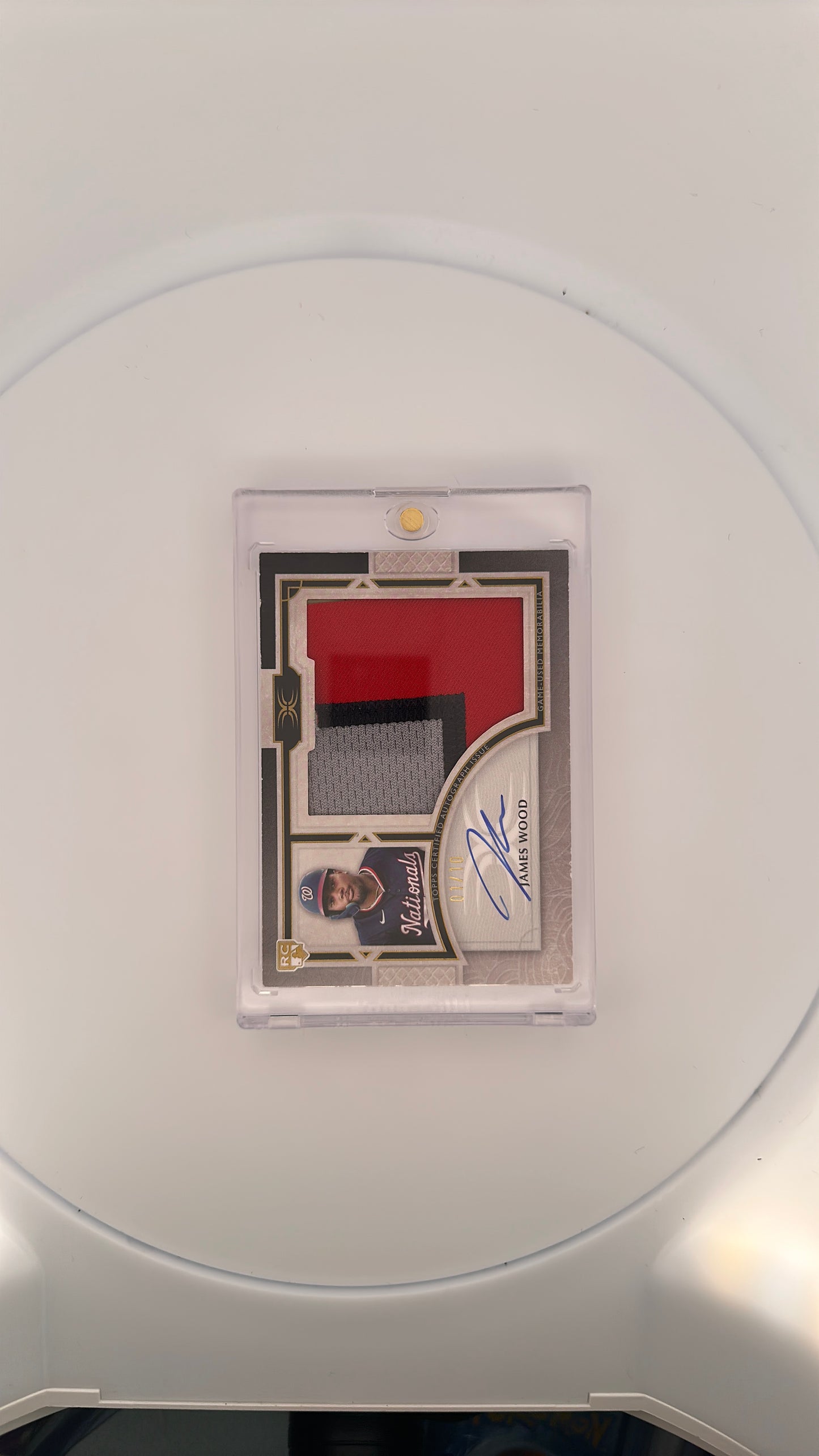 James Wood Topps RPA /10 Museum Collection — front
