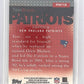 2003 Topps Pristine Minis Tom Brady PM19 — back