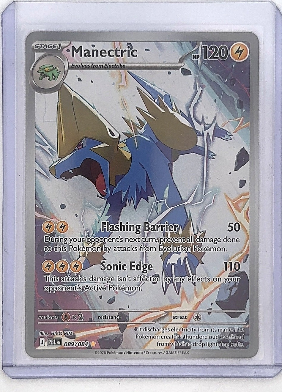 Manectric - 089/084 #089/084 — front