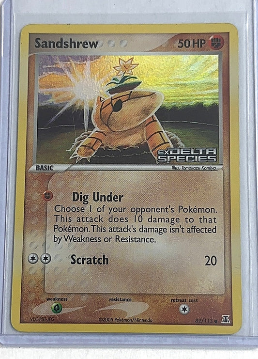 Sandshrew Delta Species Holo 82/113 — front
