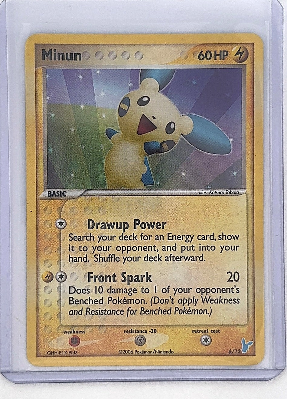 Minun #6/12 — front