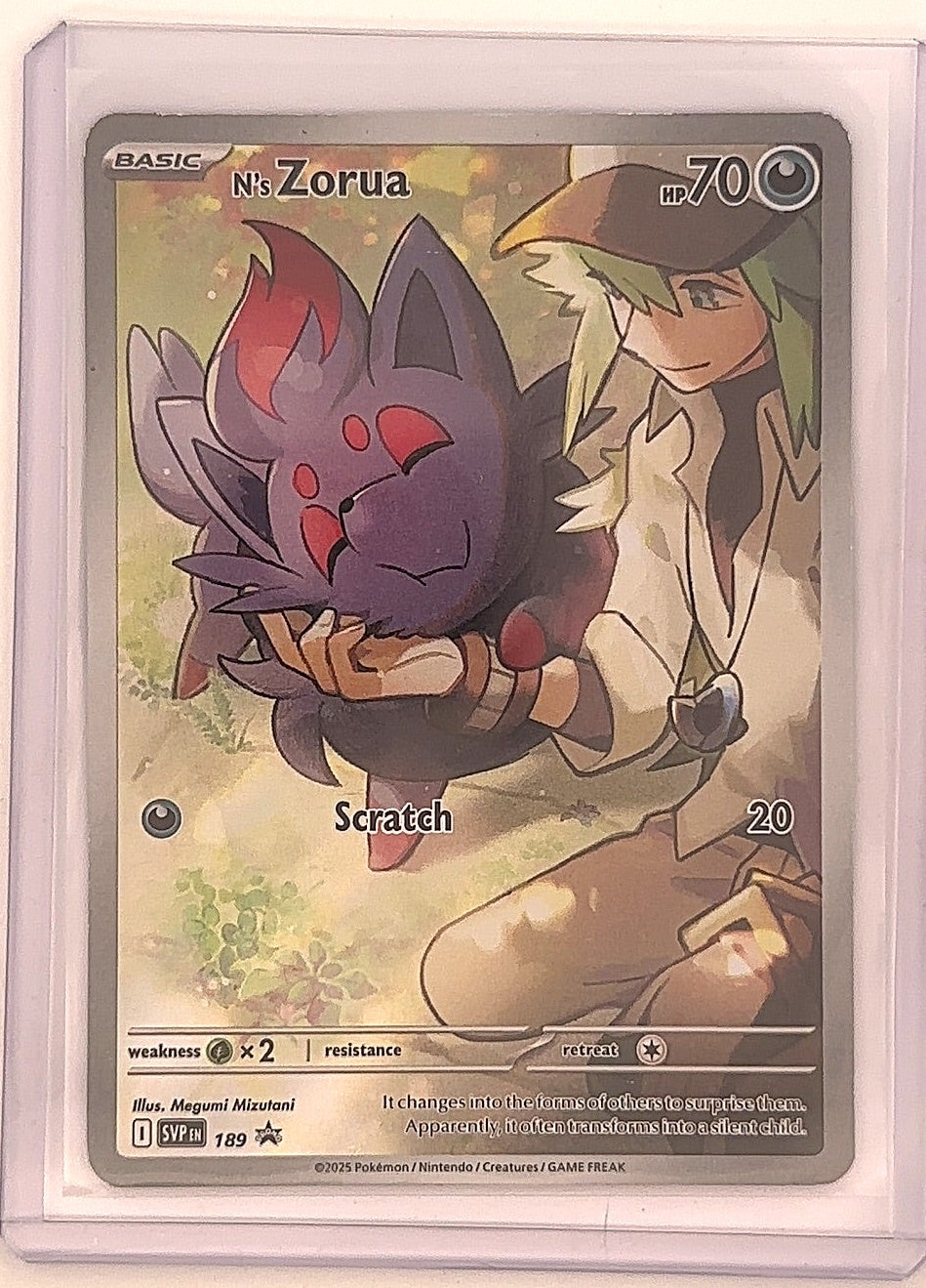 N's Zorua - 189 #189 — front
