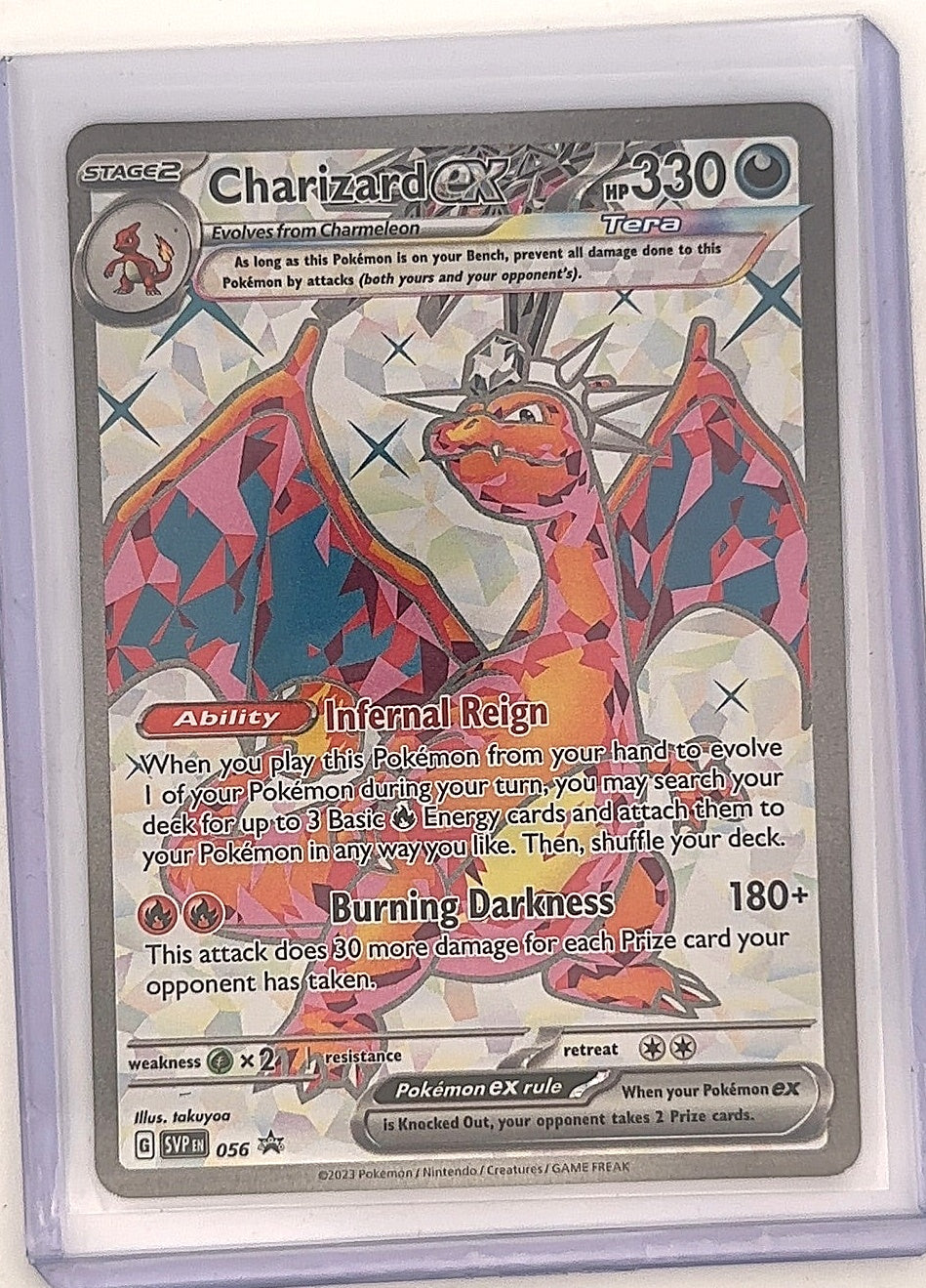 Charizard ex - 056 #056 — front