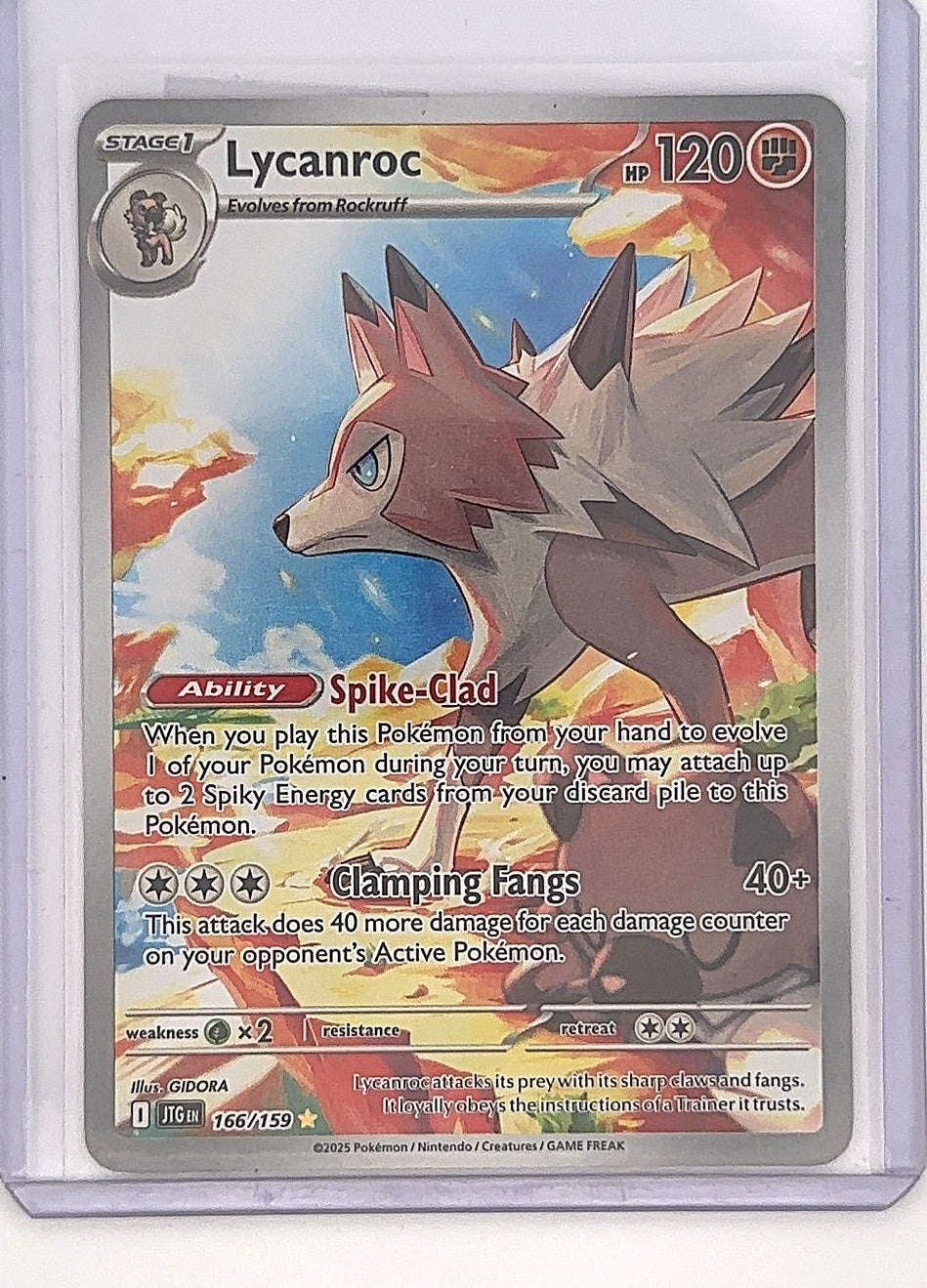 Lycanroc - 166/159 #166/159 — front