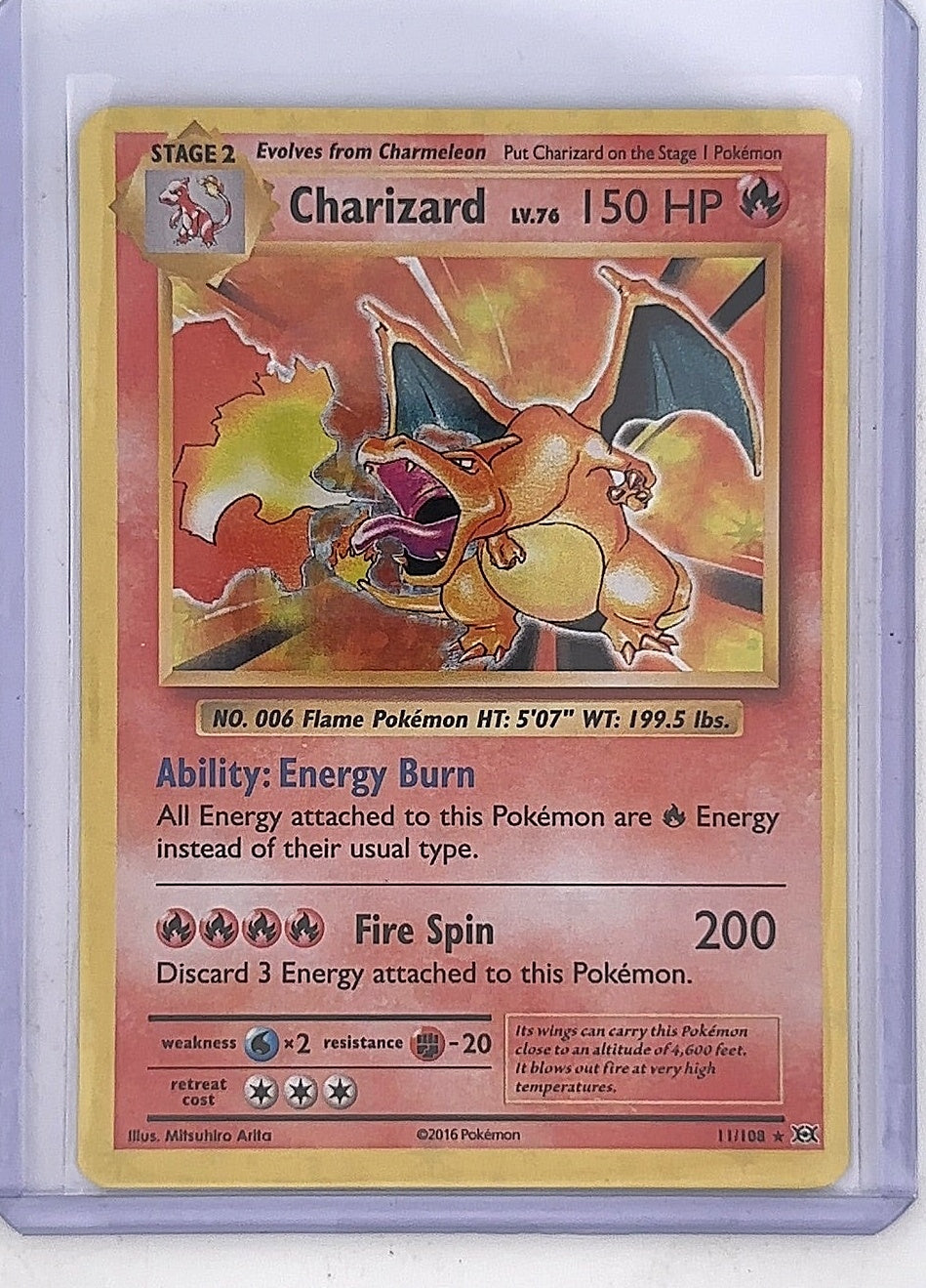 Charizard #11/108 — front