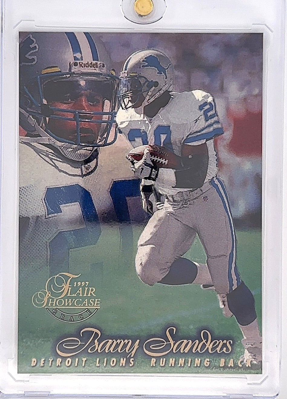 Barry Sanders Flair Showcase 1997 — front