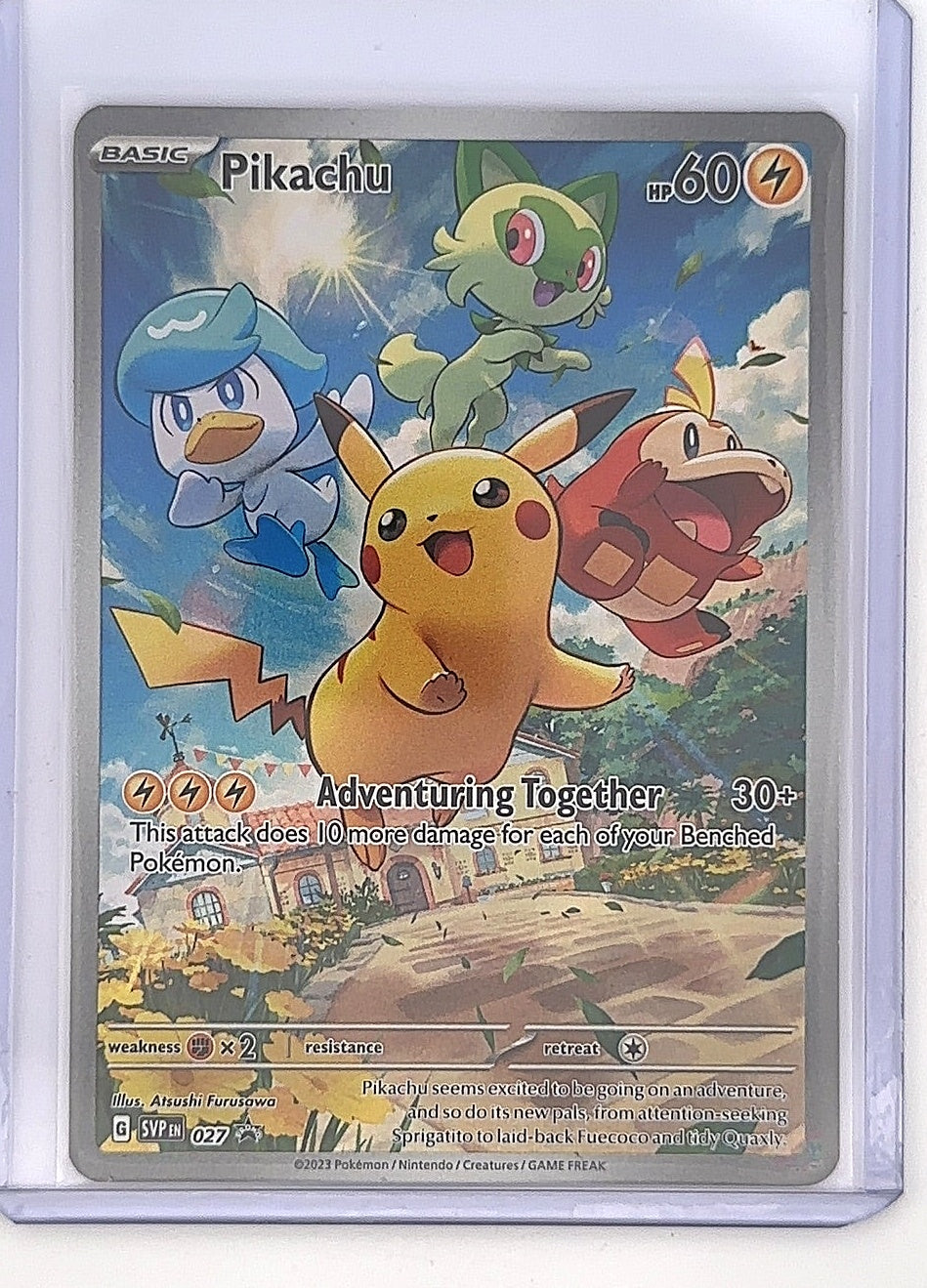 Pikachu - 027 #027 — front