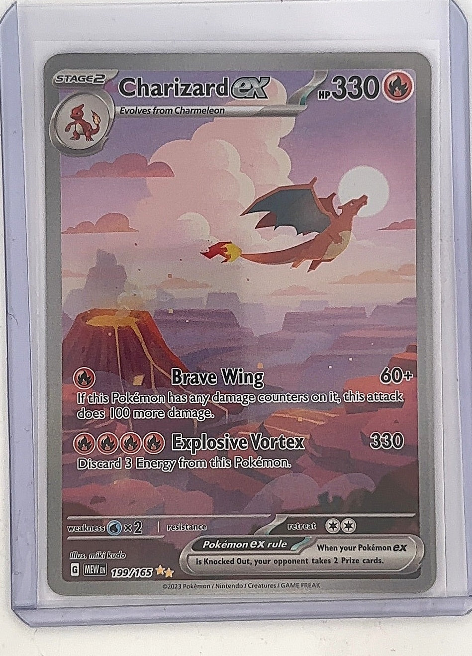 Charizard ex - 199/165 #199/165 — front