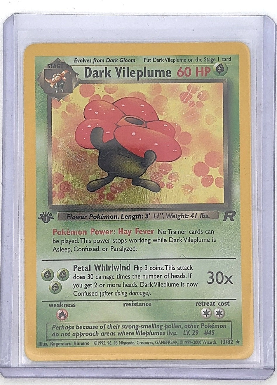 Dark Vileplume (13) #13/82 — front