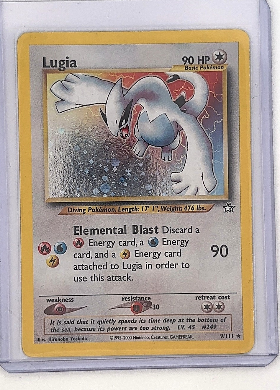 Lugia #009/111 — front