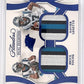 2025 Panini Flawless Dual Diamond Memorabilia Bryce Young/Xavier Legette /10 [Sapphire] #DDM-CAR — front