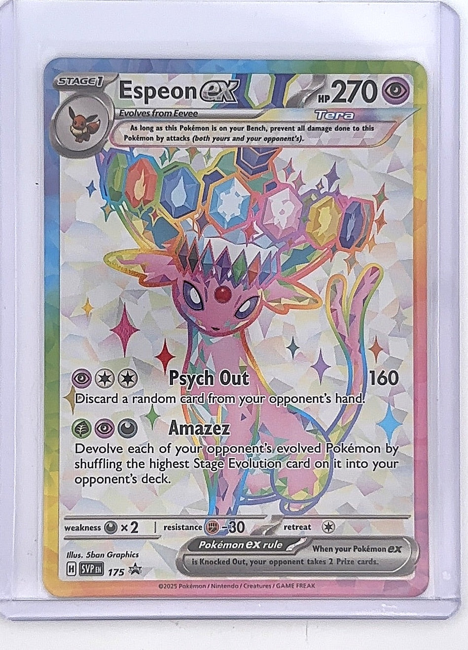 Espeon ex - 175 #175 — front