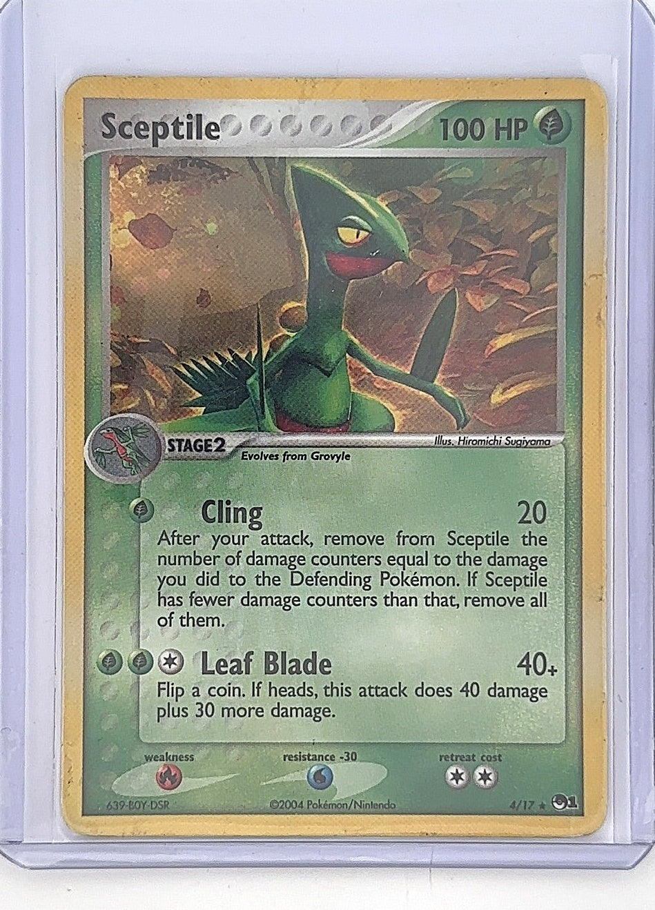 Sceptile #004/017 — front
