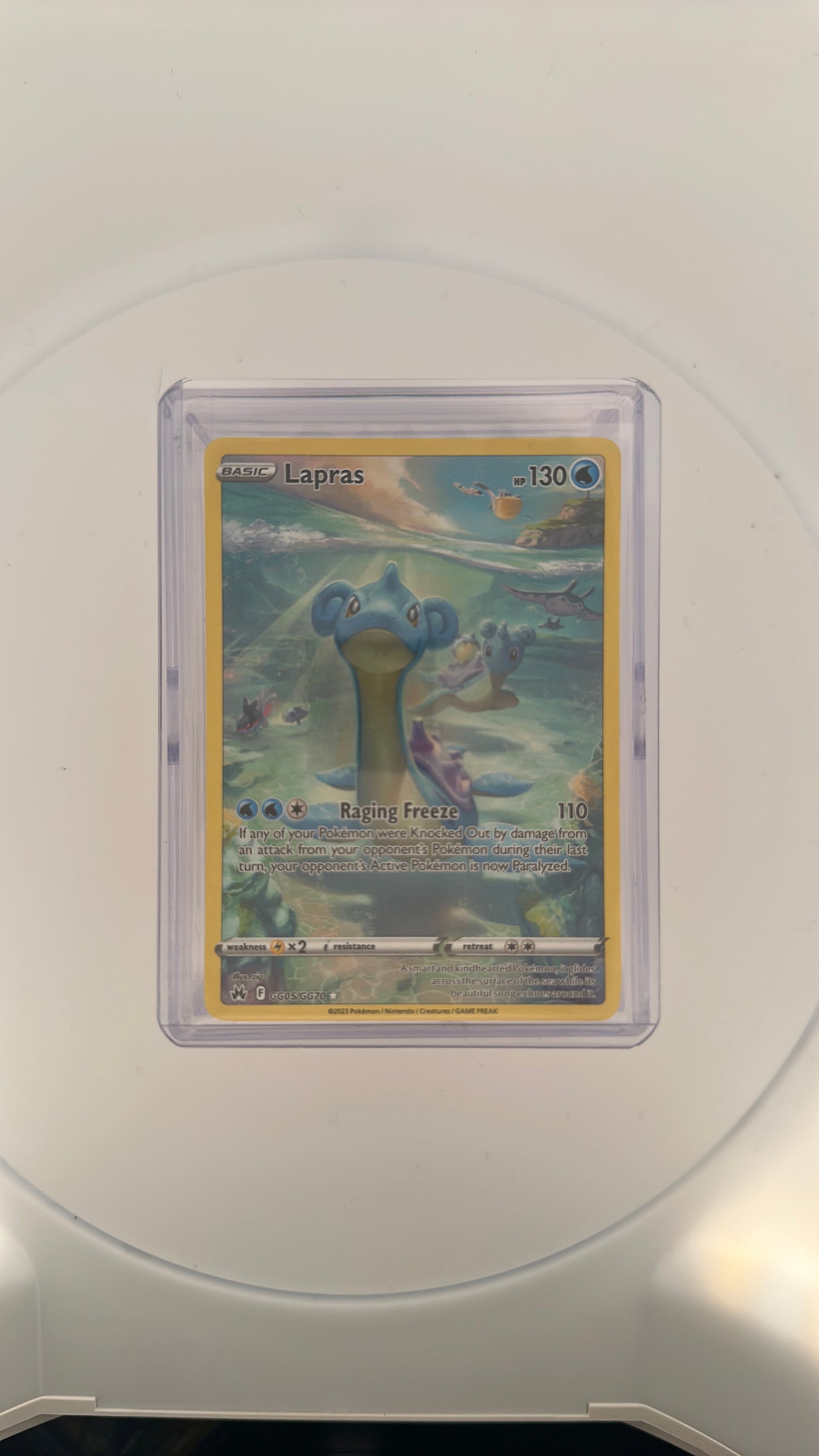 Lapras SWSH: Crown Zenith: Galarian Gallery #GG05/GG70 — front