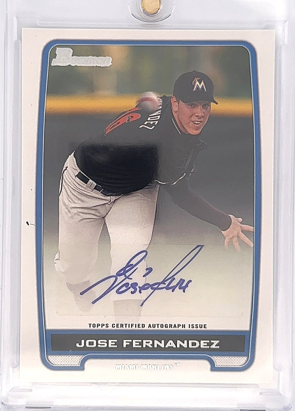 2024 Bowman Chrome Prospects Autograph Jose Fernandez #BPA-JF — front