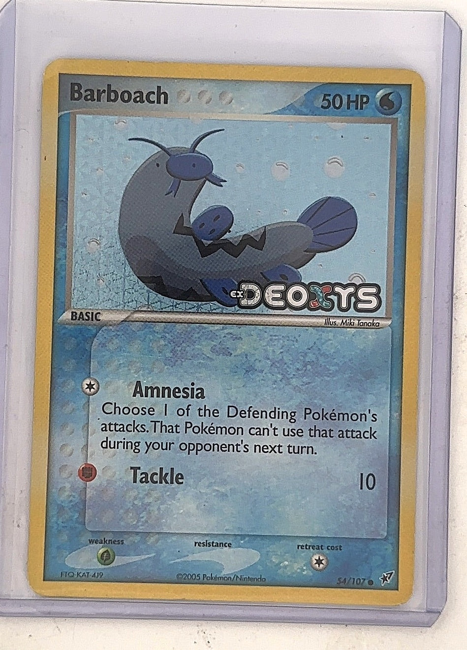 Barboach #54/107 — front