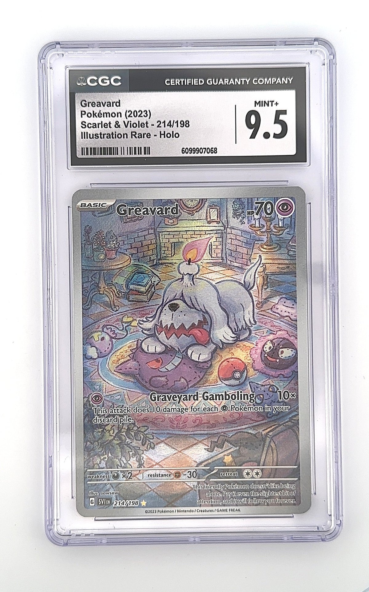 Greavard - 214/198 #214/198 CGC 9.5 — front