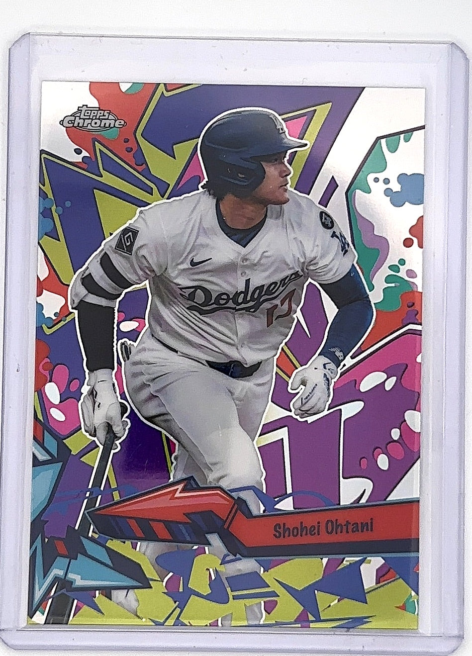 Shohei Ohtani Topps Chrome Wild Style — front