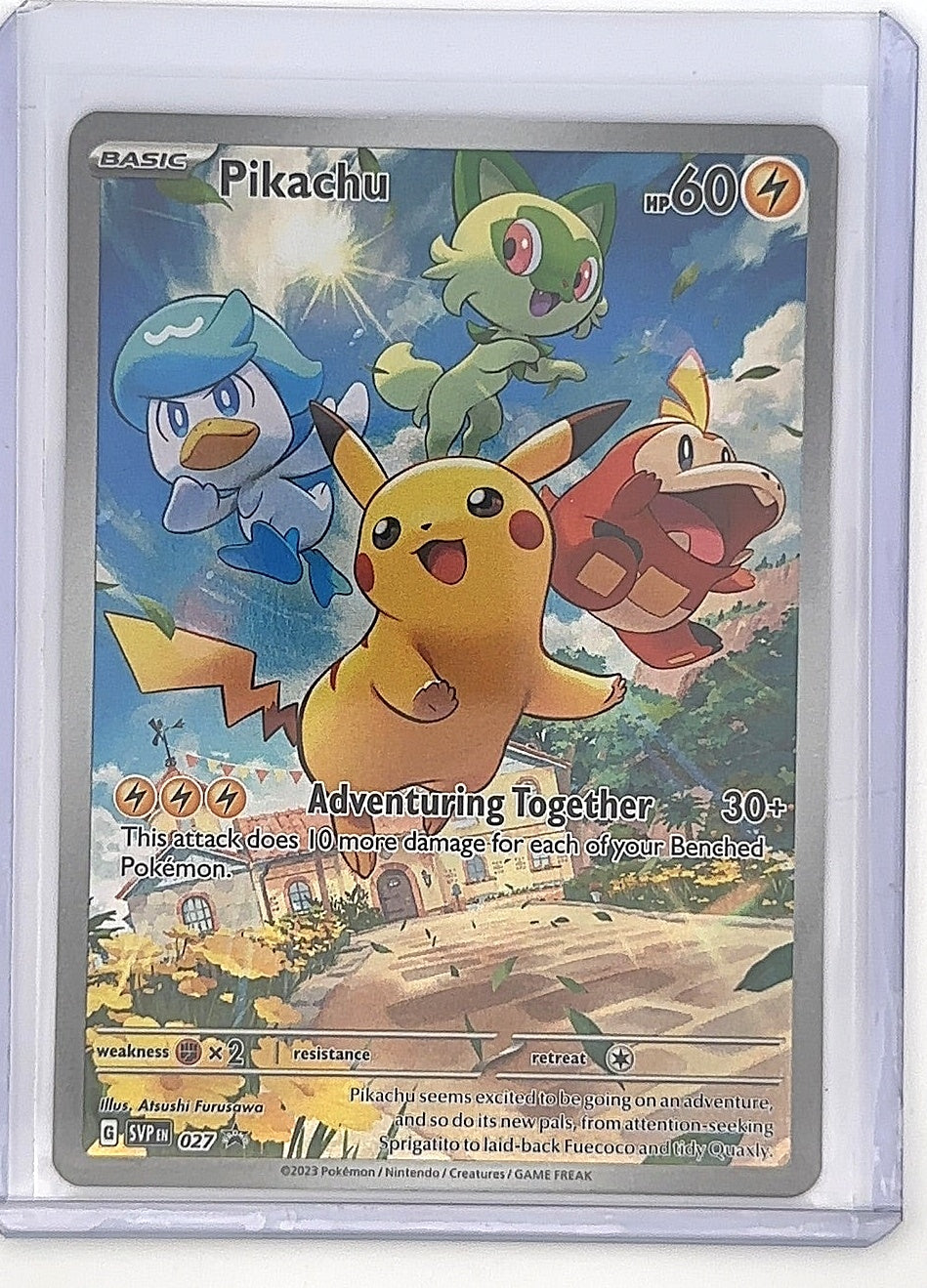 Pikachu - 027 #027 — front