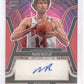 2024 Panini Prizm Black Prizmatrix Signature Matas Buzelis [Red] #9 — front
