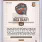 2021 Panini Hoops Specta Hall of Fame Signatures Rick Barry #SH-RBA — back