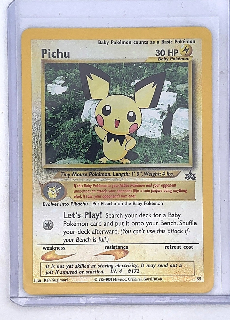 Pichu #35/53 — front