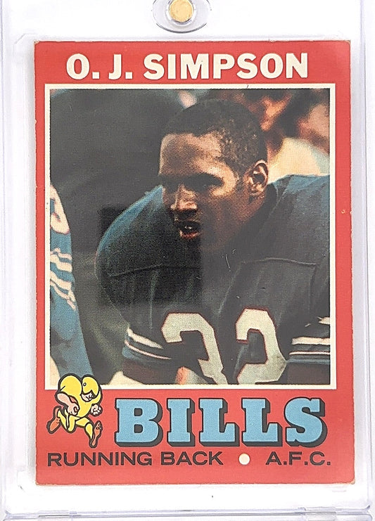 1971 Topps O.J. Simpson #260 — front